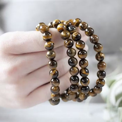 Tiger Eye Gemstone Bracelet (Certified)