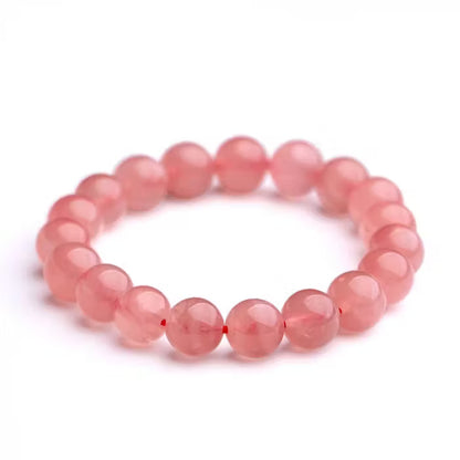 Natural Rose Quartz Gemstone Bracelet